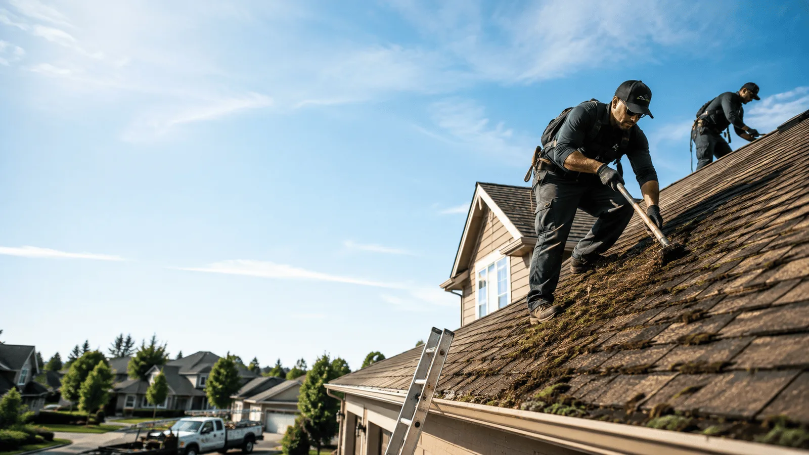 Roof Moss Removal in Dorchester, MA near me